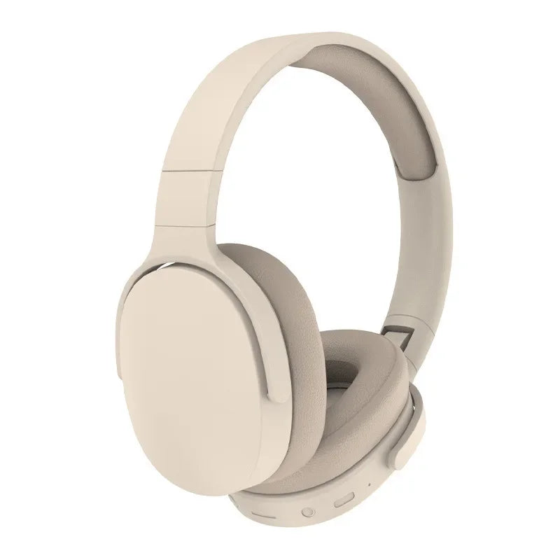 Ansoff Bluetooth 5.3 gaming headphones with foldable design, noise reduction, dual mode wireless earphones for iPhone and Xiaomi