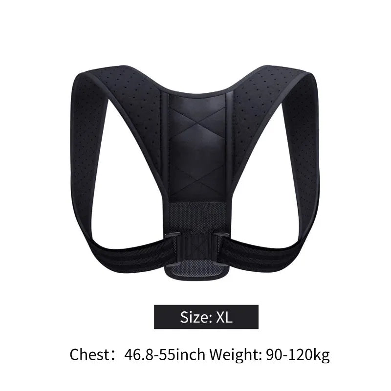 Back Posture Correction Belt Hunchback Prevention Correction of Sitting Posture Unisex Breathable Body Shaping - Acros