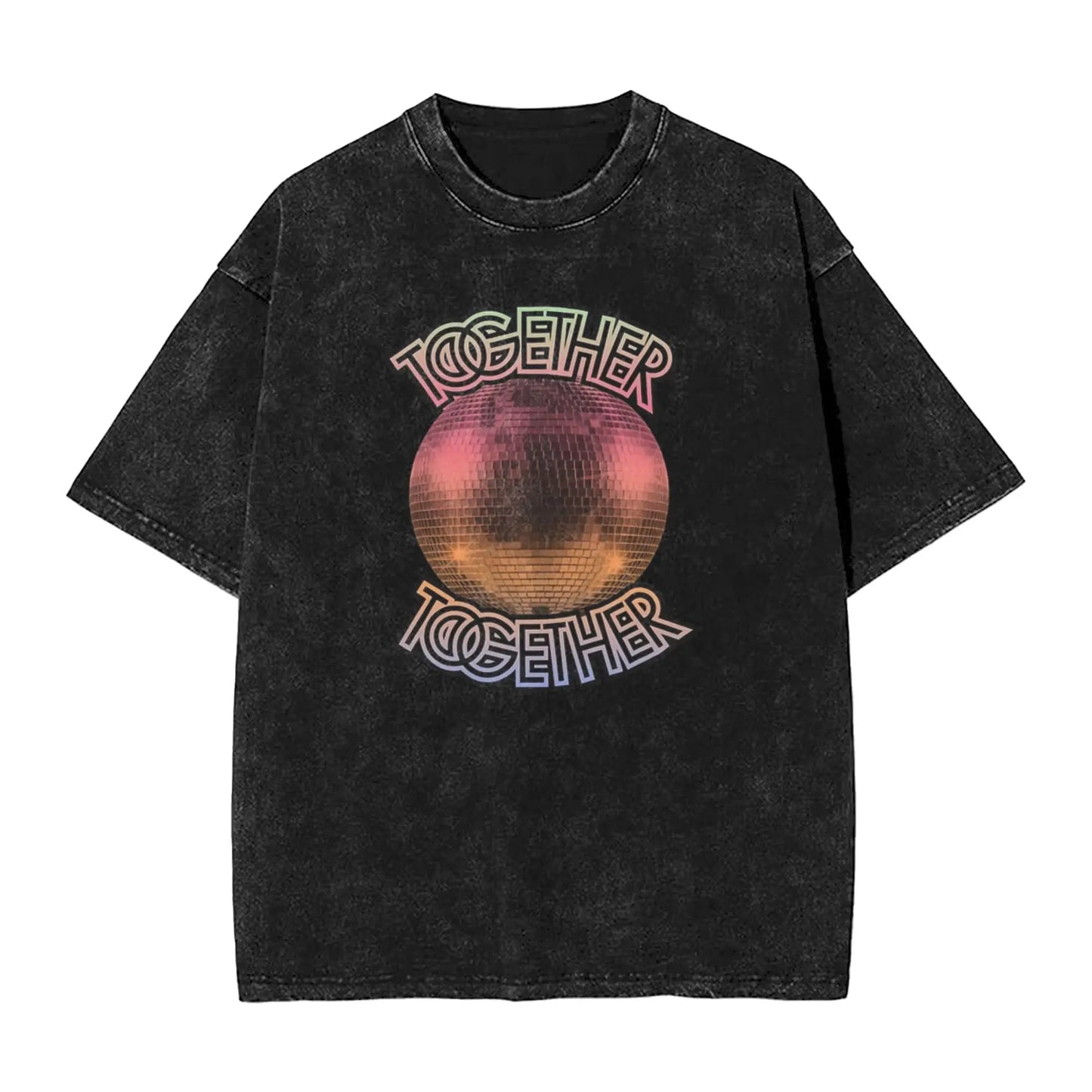 Ansoff washed Harry Styles Kiss All The Time Disco T-shirt, short sleeve streetwear summer tee for men and women, casual style.