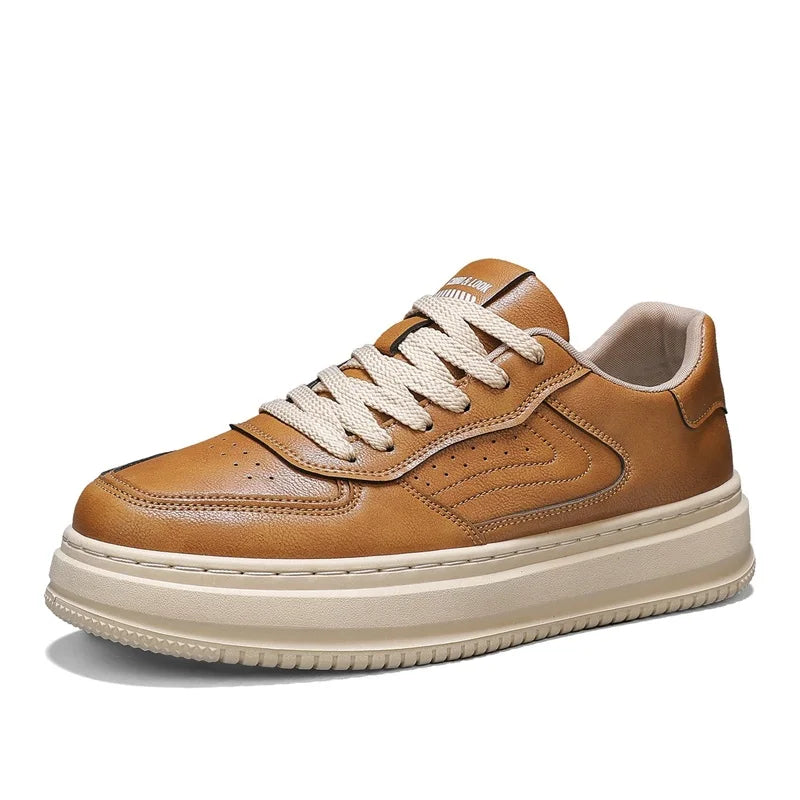 Ansoff men's casual spring and autumn soft-sole non-slip outdoor walking shoes with a stylish design and lightweight construction.