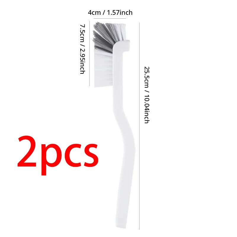 Ansoff Japanese sink and motorcycle cleaning brush with long handle and elbow design for cleaning tail holes and crevices.