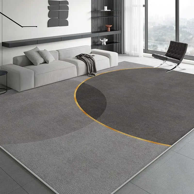 VIKAMA Minimalist And Luxurious Nordic Carpet Home Decor, Non-Slip And Stain-Resistant Floor Mats For Living Room And Bedroom