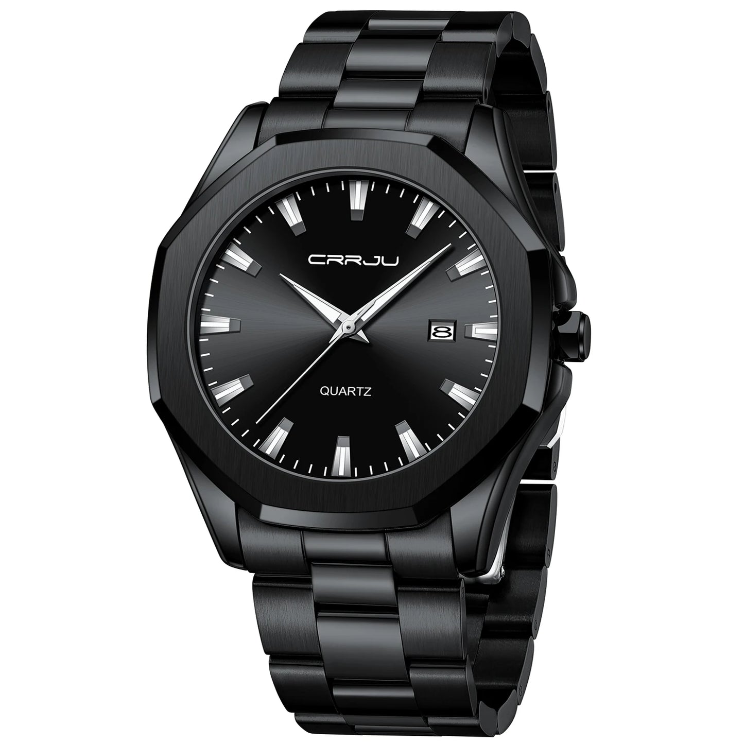 Watches for Men Classic with Date Business Dress Luxury Waterproof Luminous Mens Wrist Watch Analog Stainless Steel Men Watch - Acros