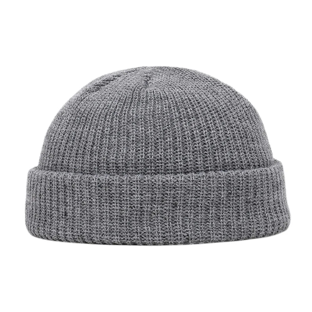 Winter Warm Beanies Casual Short Thread Hip Hop Hat Adult Men Female Wool Knitted Skull Cap Elastic Unisex