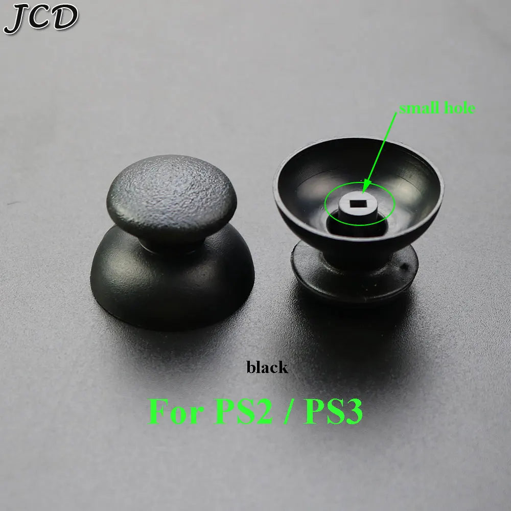 JCD 10PCS Replacement 3D Analog Thumbstick Thumb Stick Mushroom Grip Cap Cover for PS2 PS3 PS4 Pro Slim PS5  Xbox one 360