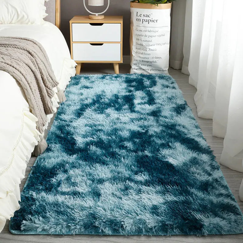 Extra Large Nordic Furry Carpet Hall Carpets On The Floor Nursery Children Room's Non Slip Rugs Bedroom Home Decor Washable Mats