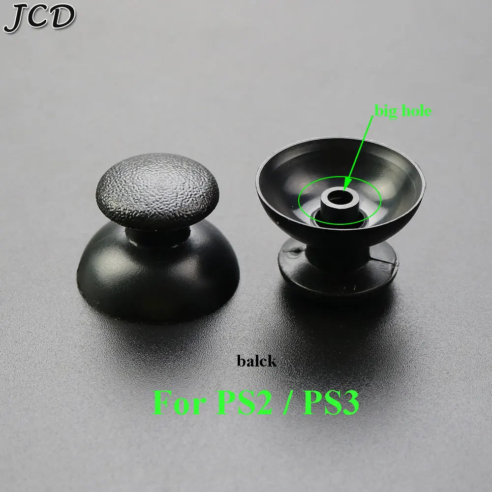 JCD 10PCS Replacement 3D Analog Thumbstick Thumb Stick Mushroom Grip Cap Cover for PS2 PS3 PS4 Pro Slim PS5  Xbox one 360