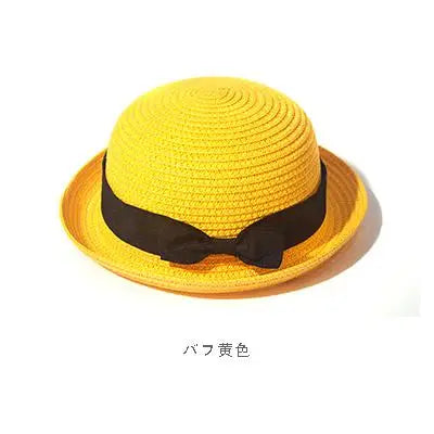 Ansoff women's summer straw sun hat with round top and curled brim, ideal for sun protection, travel, and outdoor activities.