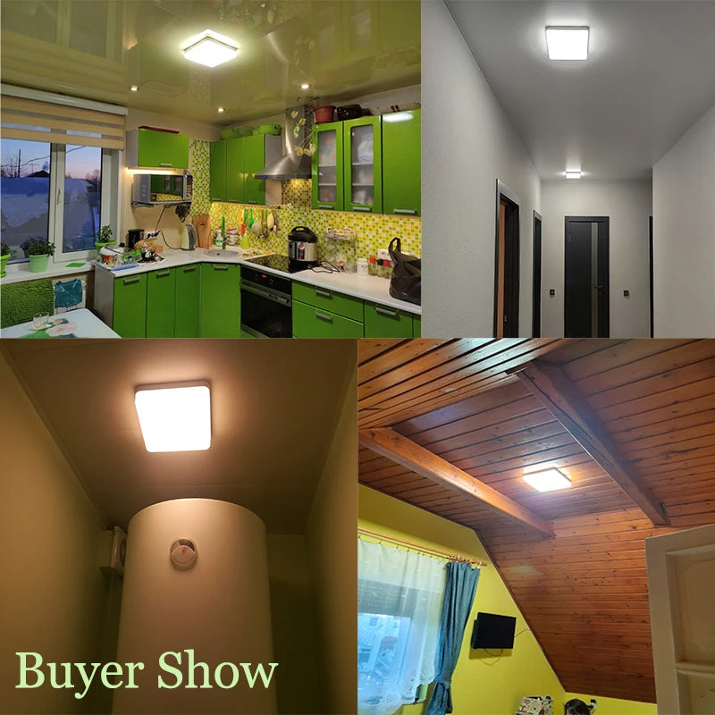 MARPOU Square Led ceiling lamp bedroom lighting Neutral white cold white warm white 48W 36W 24W 18W led ceiling light room - Acros