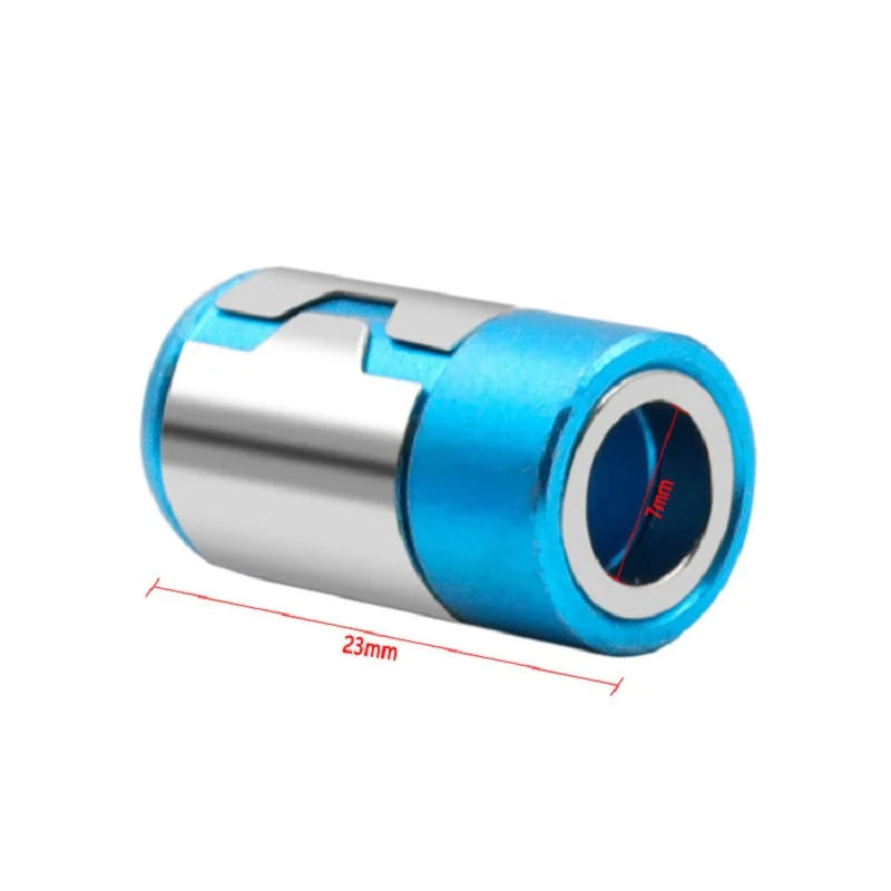 Ansoff magnetic alloy screwdriver bit with magnetic ring and anti-corrosion coating, designed for strong magnetization and easy screw placement