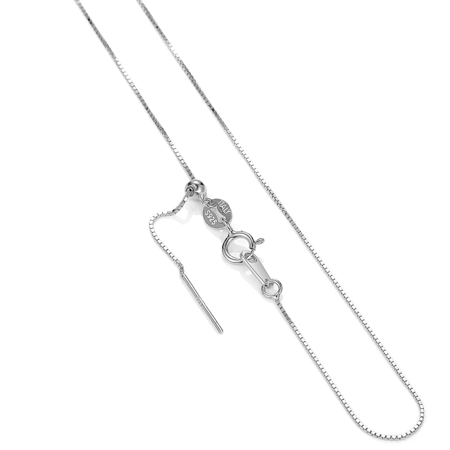 Silver Thin Chain, Gold Plated Necklace Fine Jewelry - Acros