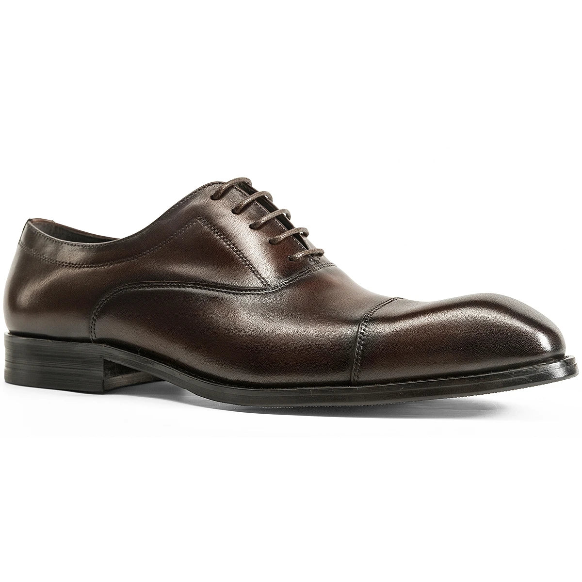 Ansoff men's 2025 Hanmce Oxford shoes made of genuine leather with a polished patent finish and breathable design.