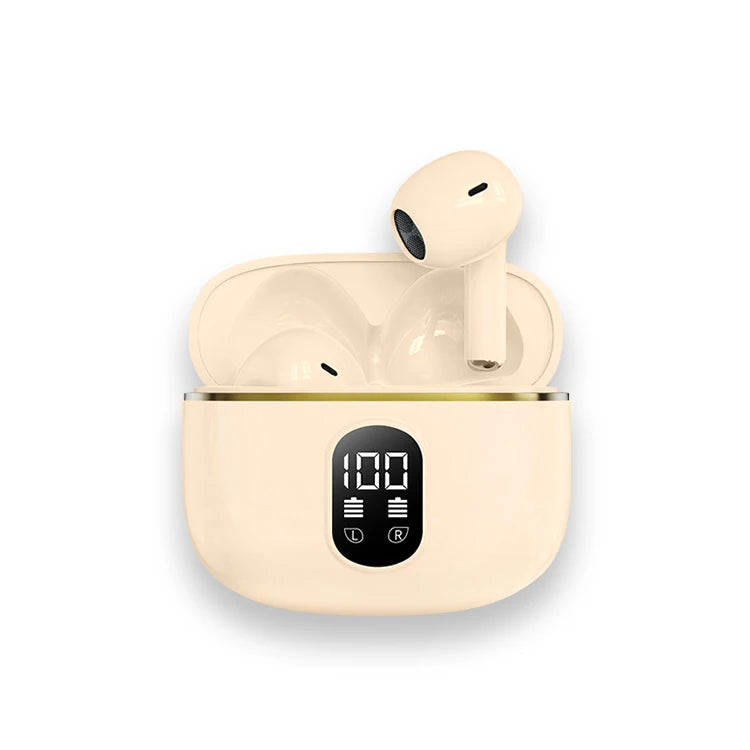 US Warehouse T02 Bt V5.3 EDR Wireless Earbuds Earphones Led Display Waterproof in Ear Noise Reduction Phone Eletronic Headphones - Acros