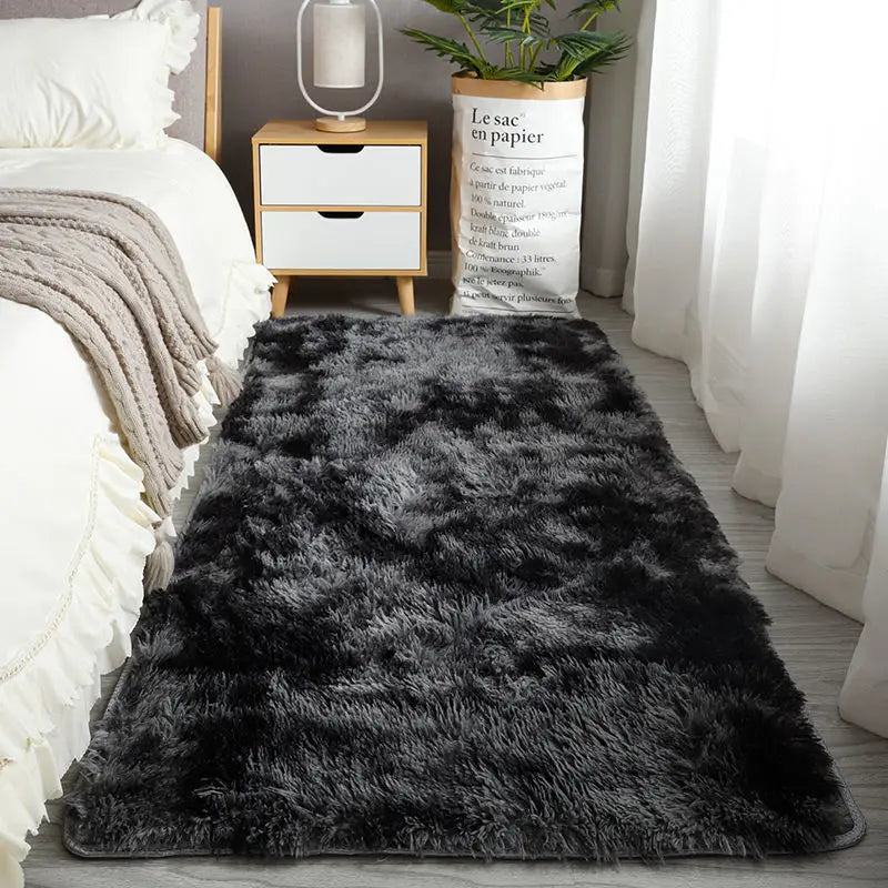 Extra Large Nordic Furry Carpet Hall Carpets On The Floor Nursery Children Room's Non Slip Rugs Bedroom Home Decor Washable Mats