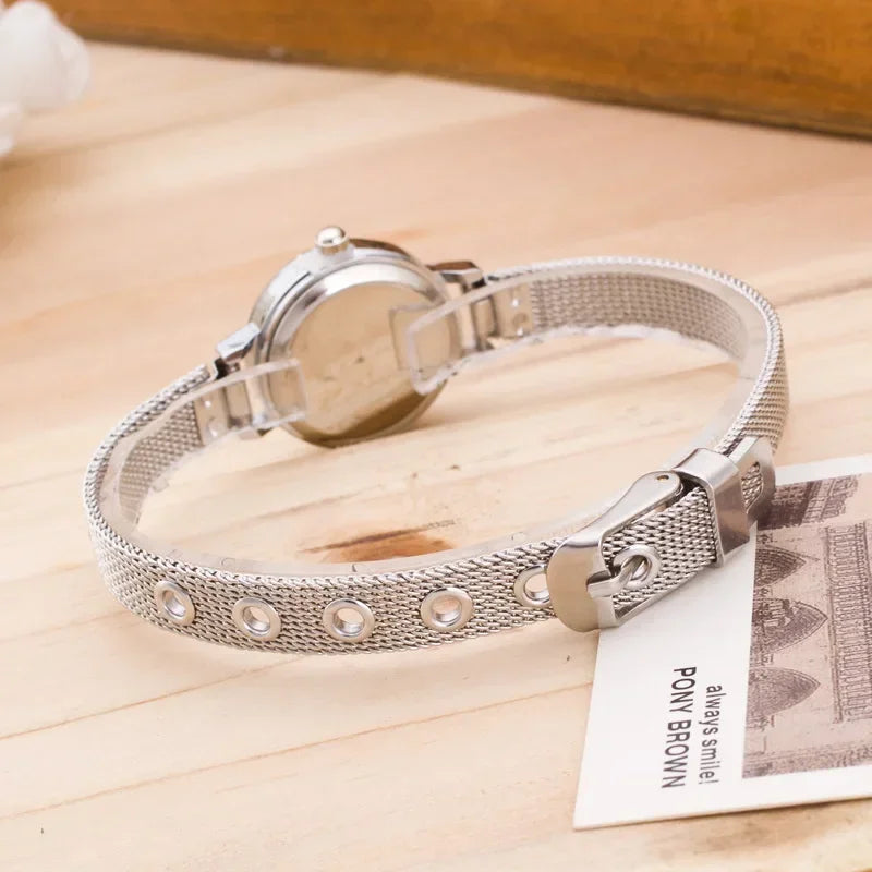 New Luxury Women Watches Casual Quartz Wristwatches Bracelet Watch Stainless Steel Reloj Para Mujer Relogios Feminino 손목시계
