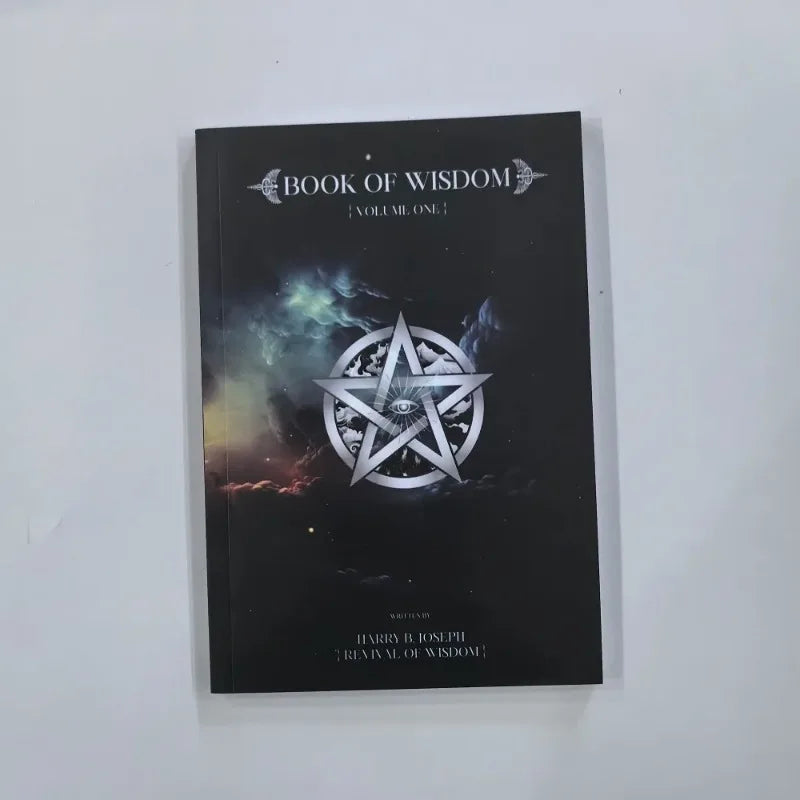 Book Of Wisdom With Colorful Pages Philosophical Life Guidance Notebook For Self Reflection And Meditation