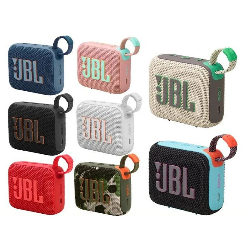 JBL Go 4 Bluetooth Speaker Mini Portable Wireless IP67 Waterproof Dustproof JBL Pro Sound Punchy Bass for Outdoor Travel Party