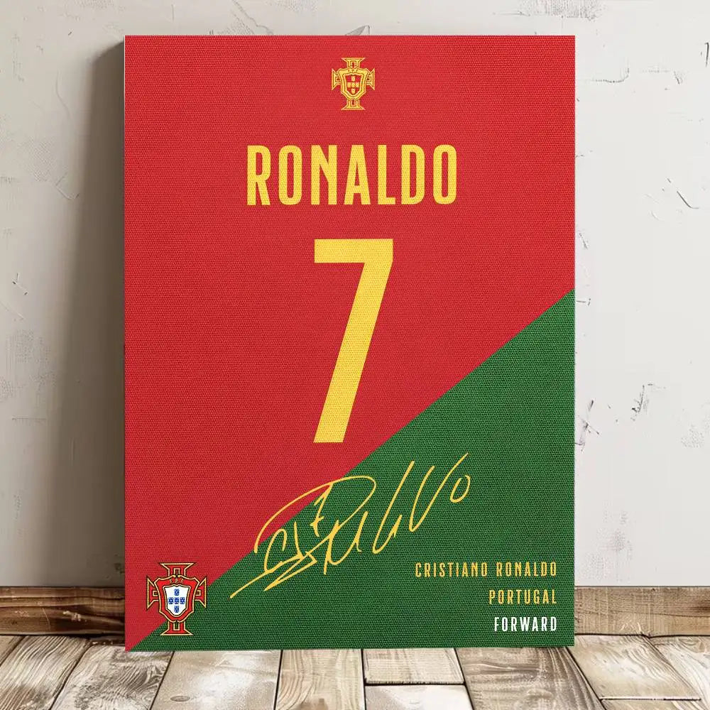 High-quality waterproof football jersey name poster by Ansoff, suitable for bar or living room wall decor and gifts.