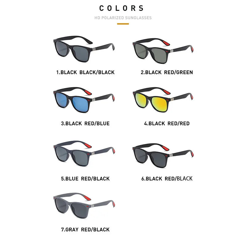 Night Vision Glasses PC Frame Polarized Sunglasses Men Outdoor Sport Sun Glasses Day Night Vision Driver Night Glasses Goggles - Acros