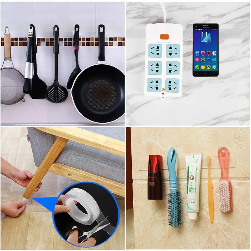 Ultra-strong Double Sided Adhesive Monster Tape Home Appliance Waterproof Wall Stickers Home Improvement Resistant Tapes - Acros