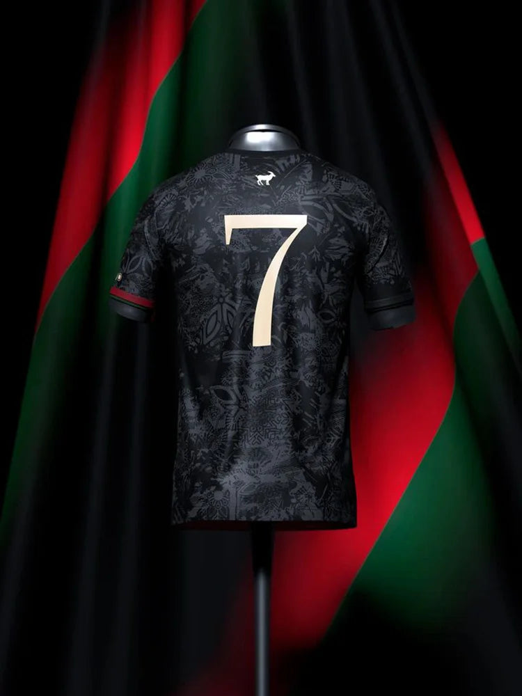 Ansoff men's soccer football jersey with team logo and vibrant colors, ideal for fans and players on the field.