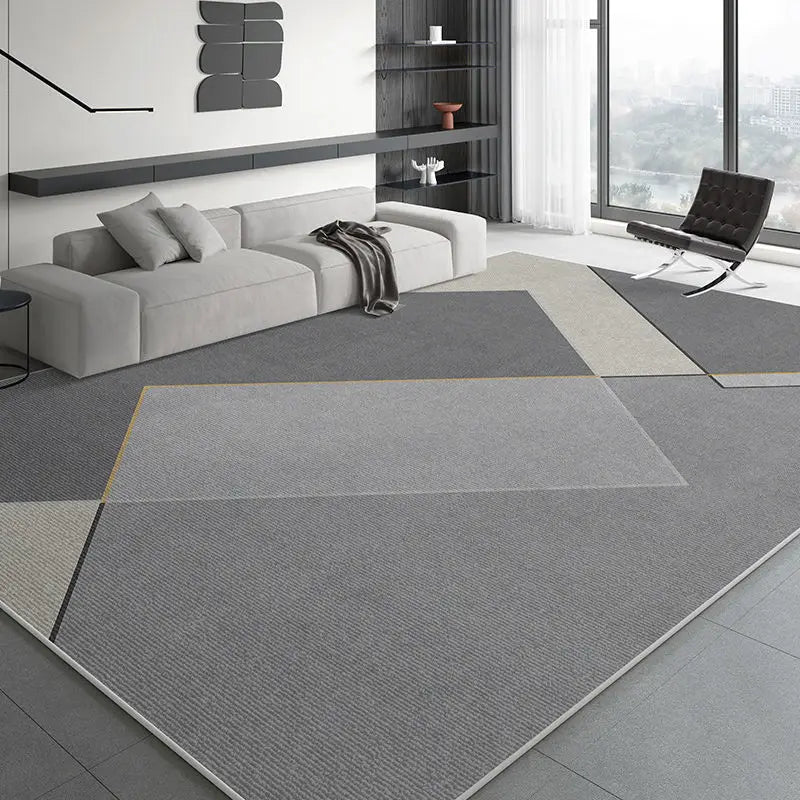 VIKAMA Minimalist And Luxurious Nordic Carpet Home Decor, Non-Slip And Stain-Resistant Floor Mats For Living Room And Bedroom