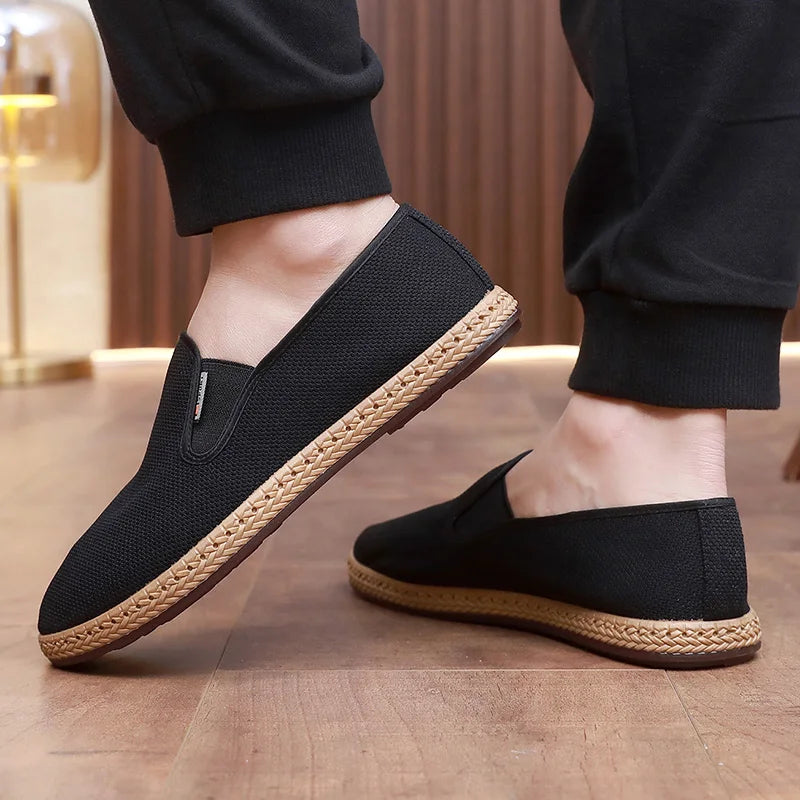 Ansoff men's lightweight breathable casual slip-on shoes with soft soles and anti-skid design for comfort and ease of wear.