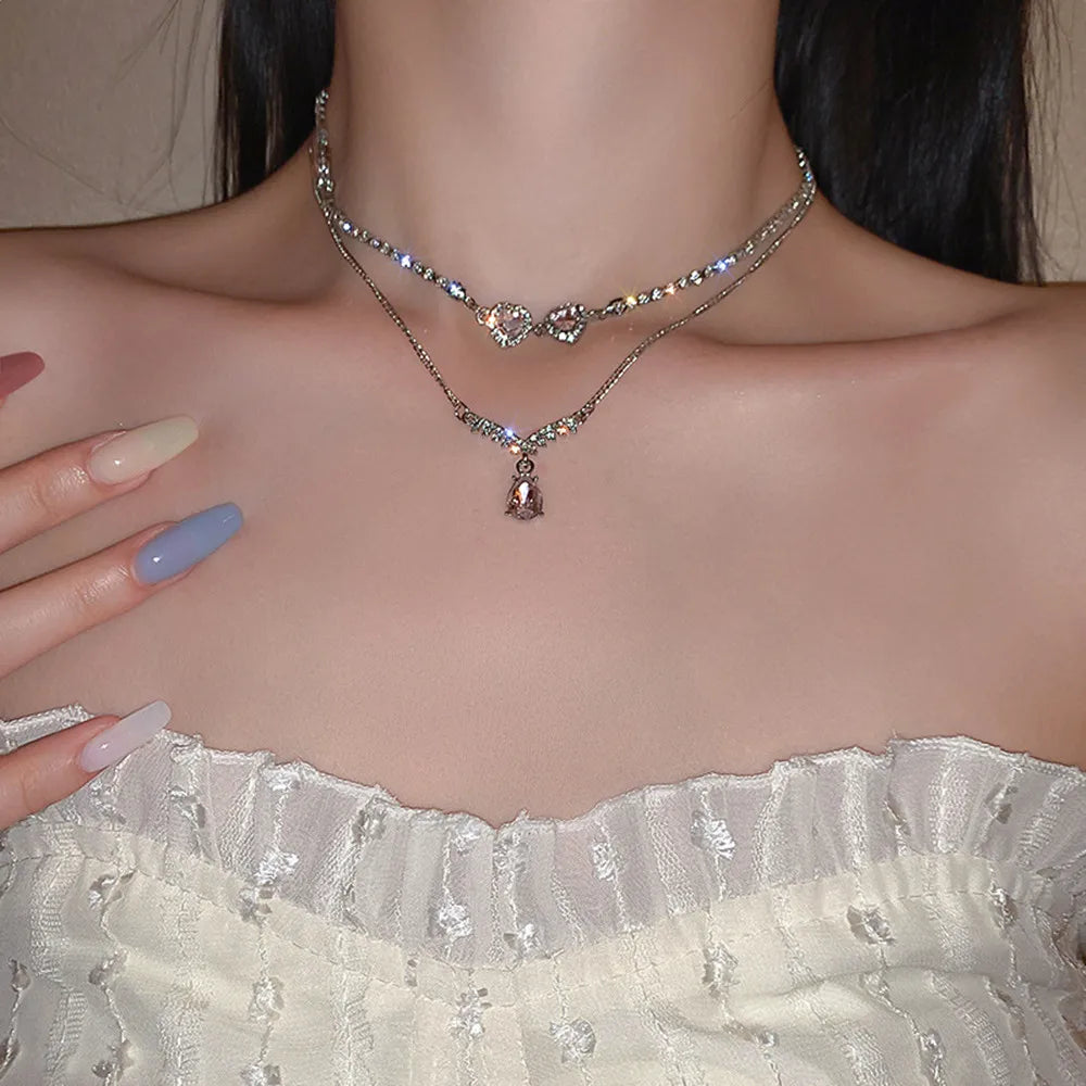 Vintage Butterfly Necklace Women Golden Stainless Steel Blade Snake Chains Aesthetic Charms Choker Women jewelry Gift To Mujer - Acros
