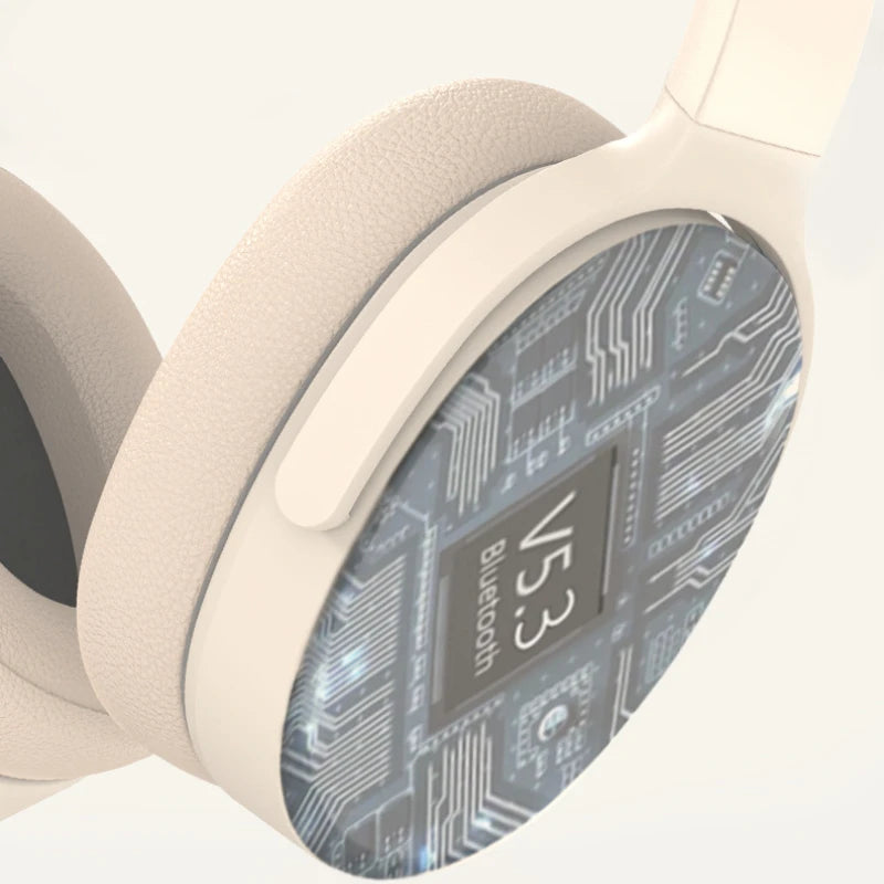 Bluetooth 5.3 Headsets Gaming Headphones Dual Mode Wireless Earphones Foldable Noise Reduction Music Headsets For Gamer Gaming
