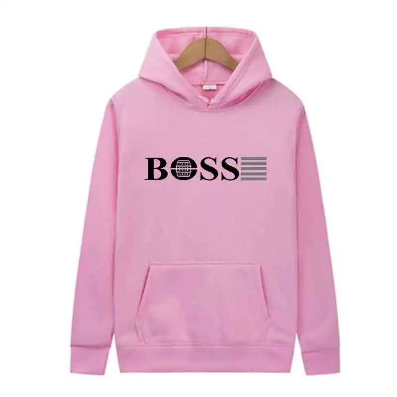 Hooded sweatshirt for outdoor sports and jogging Fashionable hooded tops men's casual street clothing Unisex clothing for spring - Acros