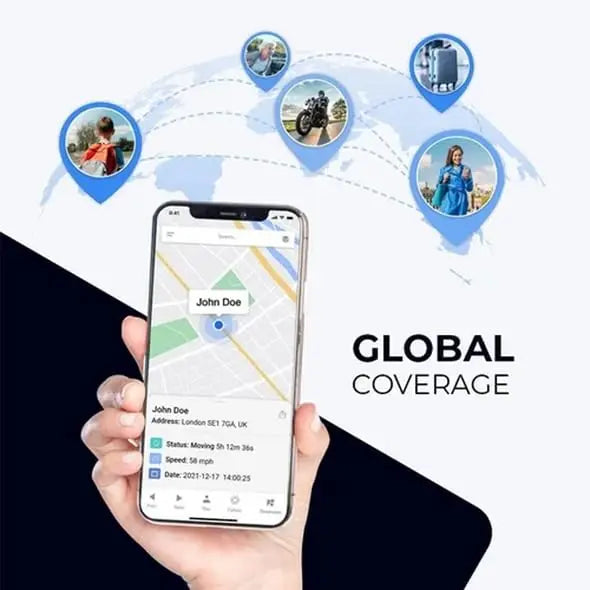 Car Vehicle Tracking Anti-Lost Locator Mini GPS Tracker for Vehicles Locator Tracker for Tracking System Bluetooth - Acros
