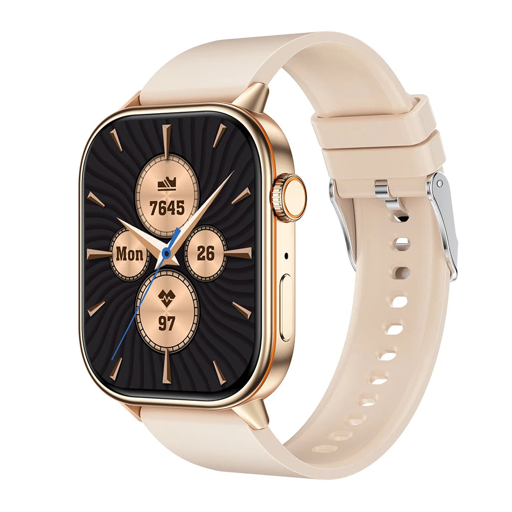 Luxury Military GPS Smartwatch Fitness Clock 3ATM Waterproof Sports Smart Watch BT CALL Wrist Watches for Men Women Android 2026