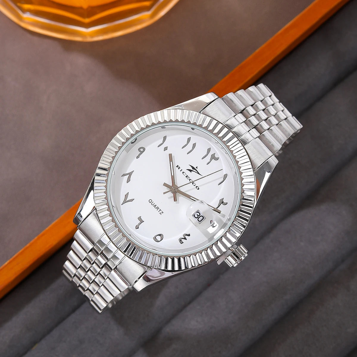 Fashion Men's Watches Date High-end Luxury Casual Sport Clock Classic Business Quartz Male Stainless Steel Wristwatches - Acros