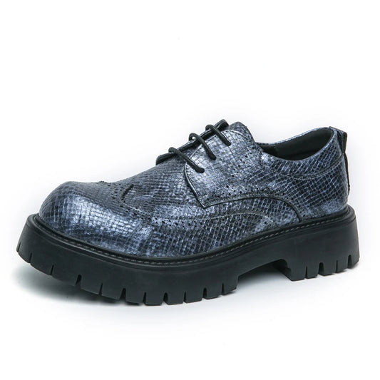 Men's Ansoff luxury brogues with thick soles, elegant design, suitable for weddings, parties, and sophisticated occasions.