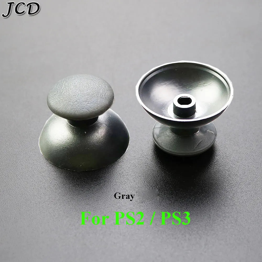 JCD 10PCS Replacement 3D Analog Thumbstick Thumb Stick Mushroom Grip Cap Cover for PS2 PS3 PS4 Pro Slim PS5  Xbox one 360