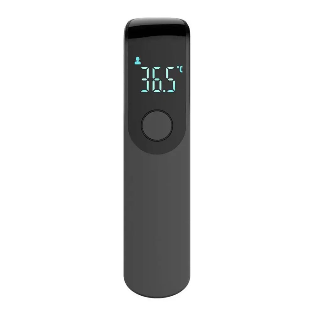 Ansoff infrared digital thermometer measuring body temperature without contact, suitable for infants and adults, with LCD display.