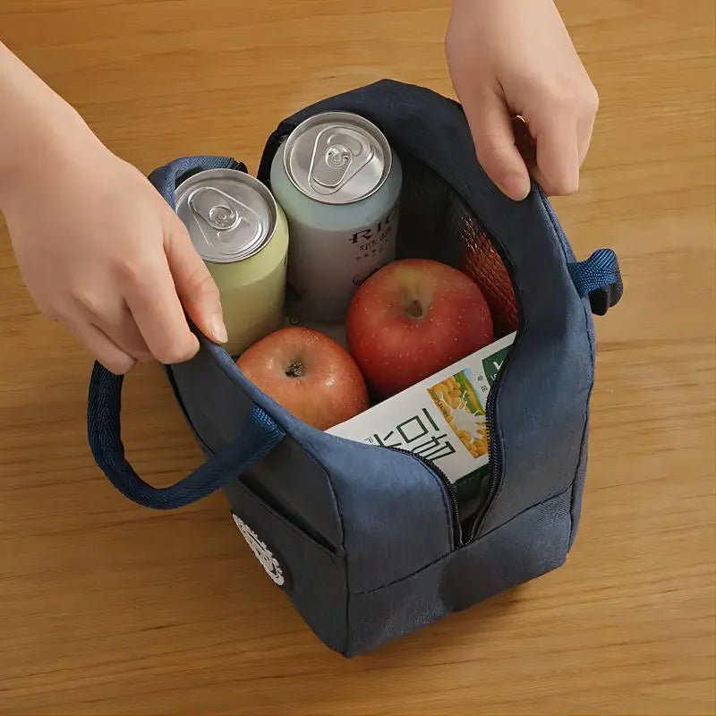 Insulated Lunch Bag Insulation Bento Pack Aluminum Foil Rice Bag Meal Pack Ice Pack Student Bento Lunch Handbag Insulation - Acros