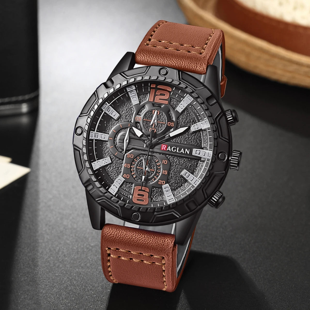 Top Brand Watch For Men Fashion Watches Leather Strap Clock Man Wristwatch Gift Relogio Masculino Reloj Hombres - Acros