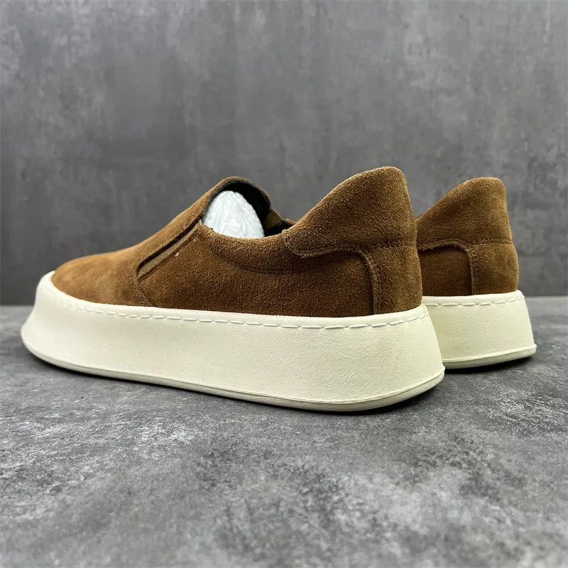 Ansoff men's casual slip-on loafers with breathable, lightweight design, suitable for outdoor walking and driving.