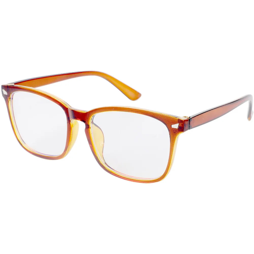 Blue Light Blocking Glasses Square Nerd Eyeglasses Frame Anti Blue Ray Computer Game Glasses - Acros