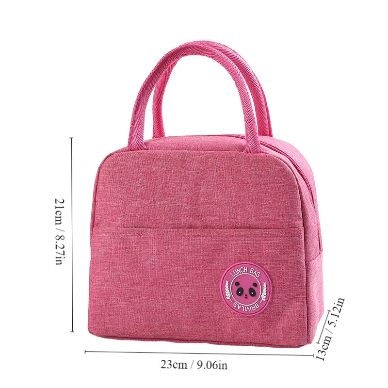 Insulated Lunch Bag Insulation Bento Pack Aluminum Foil Rice Bag Meal Pack Ice Pack Student Bento Lunch Handbag Insulation - Acros