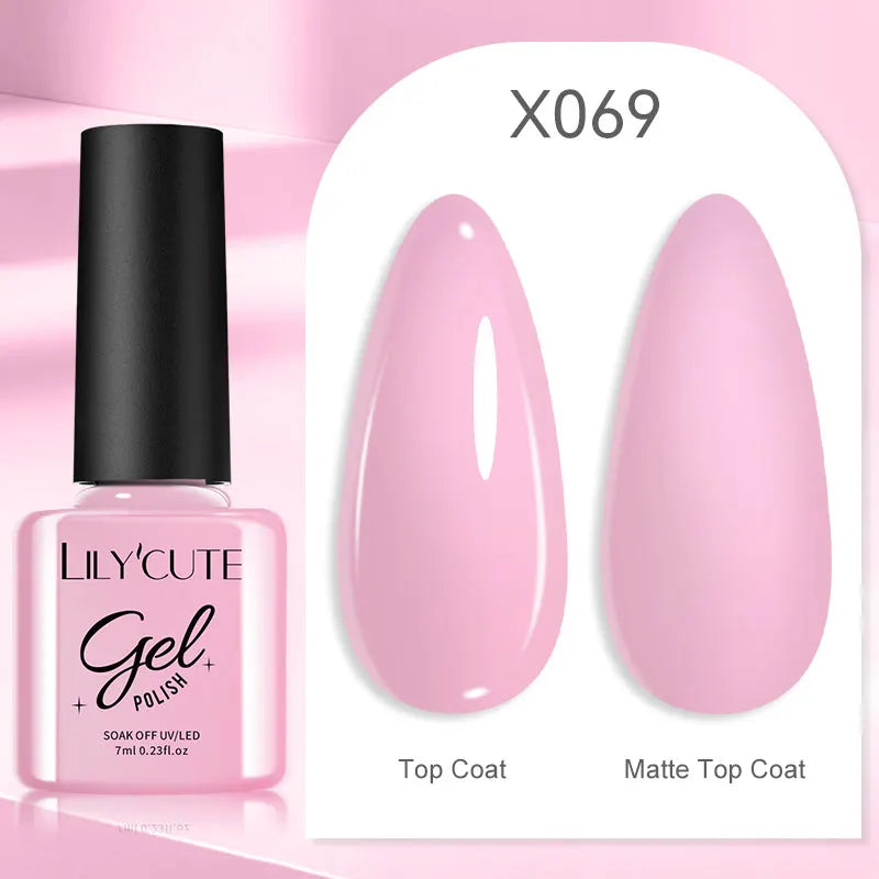 LILYCUTE 5ML Champagne Gold Reflective Glitter Liner Gel Nail Polish Bright Sparkling French Semi Permanent Nail Painting UV Gel