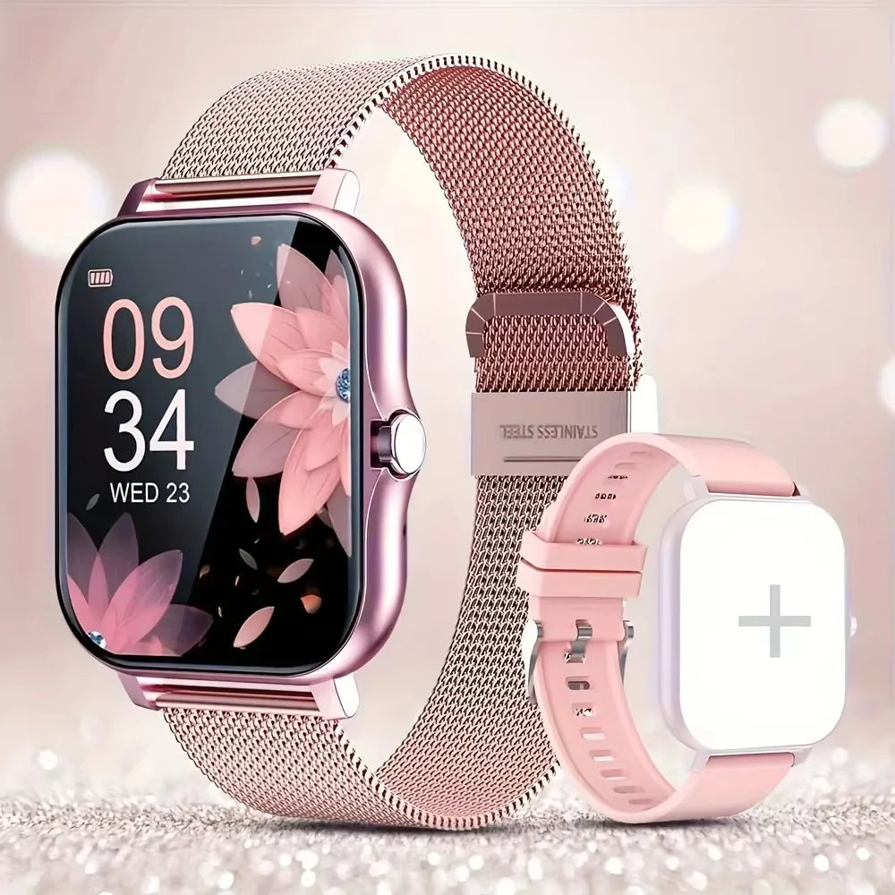 KESHUYOU New Bluetooth Call Smart Watch Information Push Men Women Health Monitoring Watch Pedometer Smart Watch For Android IOS