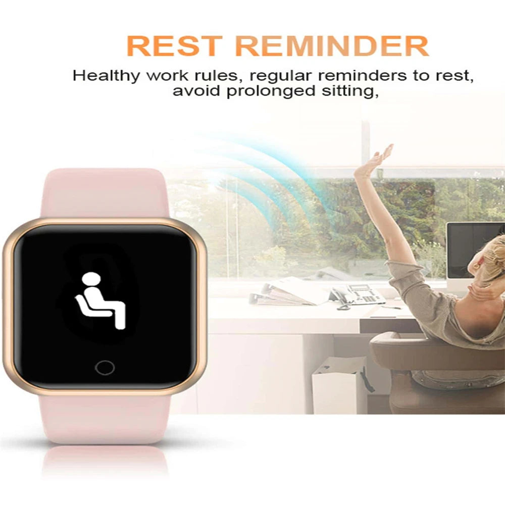 Ansoff multifunctional smartwatch for men and women with Bluetooth, fitness tracking, sleep monitor, and music player features.