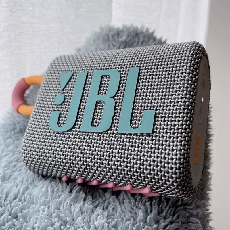 JBL GO3 Portable Bluetooth Speaker, IP67 Waterproof, Powerful Bass Mini Wireless Audio for Outdoor Home Daily Use