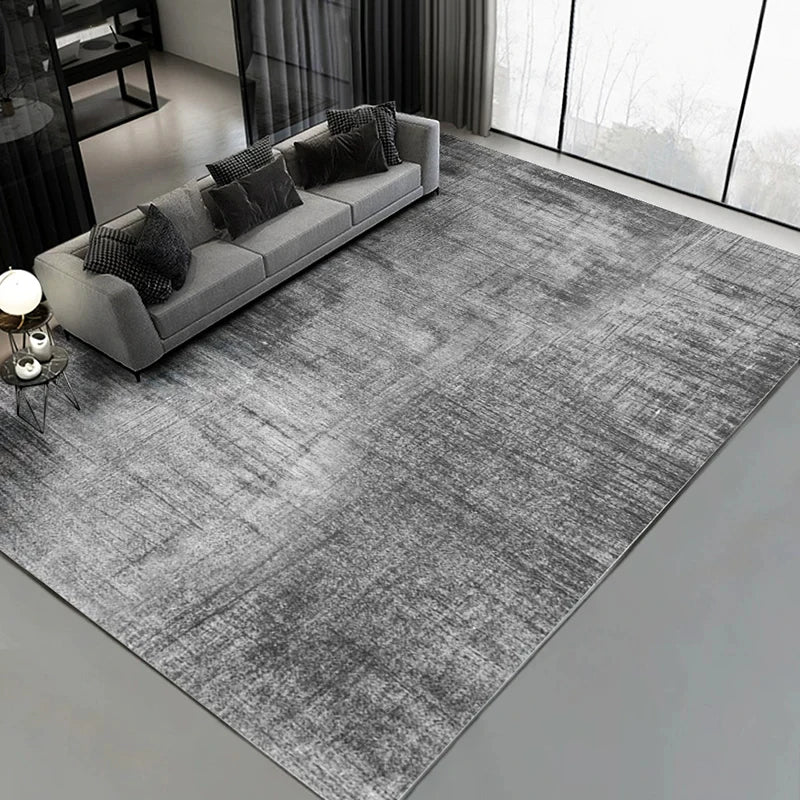 VIKAMA 2026 Light Luxury Living Room Carpet Non-Slip Washable Floor Mat for Sofa Bedroom Cloakroom Home Decor