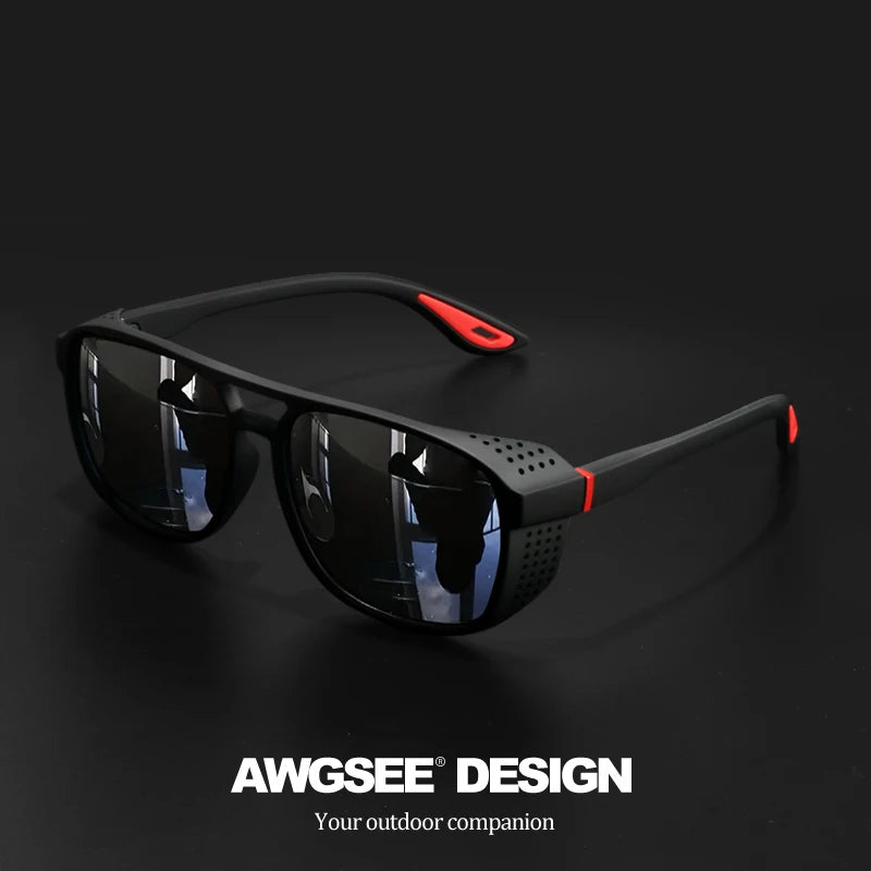 Professional Sports Sunglasses - Polarized Windproof UV400 for Cycling Running Outdoor Enthusiasts UV400 - Acros