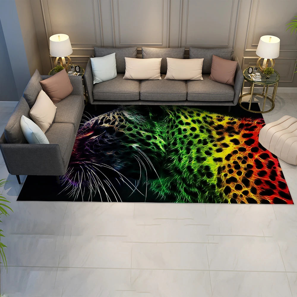 Nordic 3D Printed Large Carpet Space Series Floor Mat Living Room Home Decor Bedroom Rug Prayer Upholstery