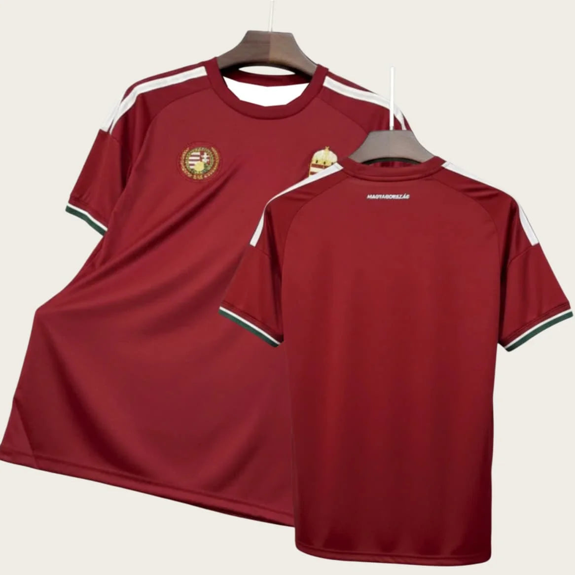 Hungary football jersey by Ansoff with 3D printing, quick-drying breathable fabric, suitable for men and children during sports training.