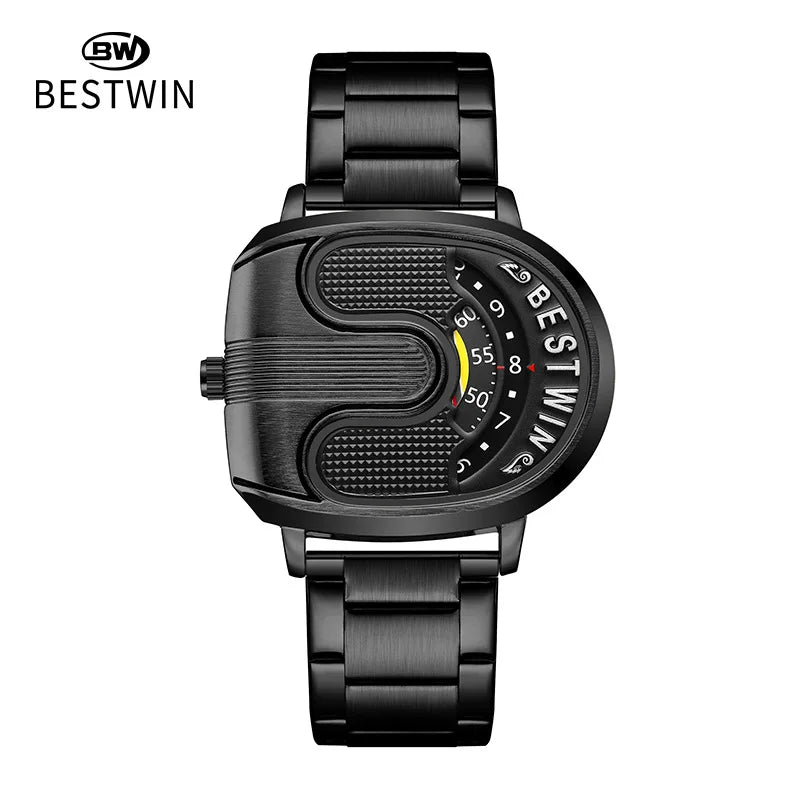 Men Watches Top Brand Luxury Golden Unique Design Wrist Watches For Men Stainless Steel Quartz Male Clock relogio masculino 2025 - Acros